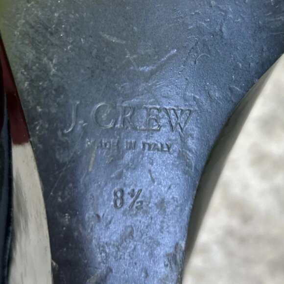 J. Crew Sylvia Patent Leather Wedges - Picture 10 of 13